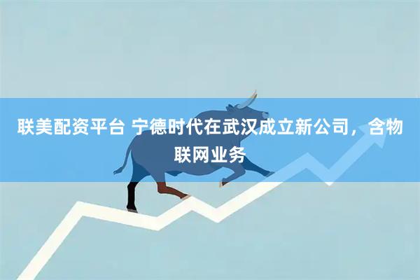 联美配资平台 宁德时代在武汉成立新公司，含物联网业务